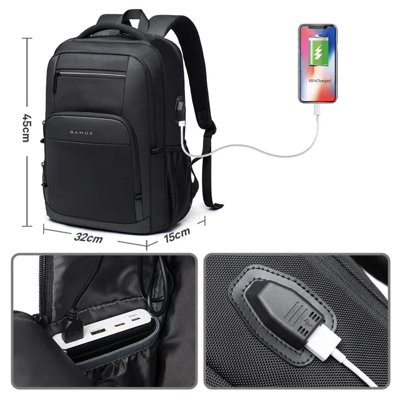 Mochila Multiplas Camadas Com Carregamento USB